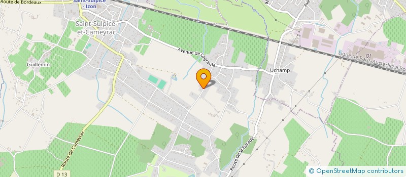 localisation de l'entreprise MONSIEUR FREDERIC PLACIDE  SAINT-SULPICE-ET-CAMEYRAC