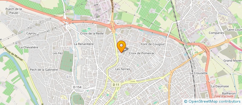 localisation de l'entreprise MONSIEUR FREDERIC PLANCHON à BEZIERS