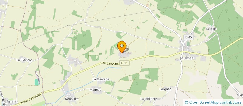 localisation de l'entreprise MONSIEUR FREDERIC PLANSONT à FOURAS