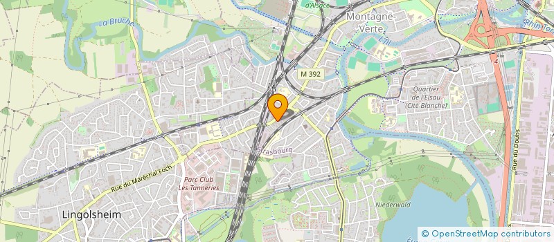 localisation de l'entreprise MONSIEUR FREDERIC PLEUX à STRASBOURG