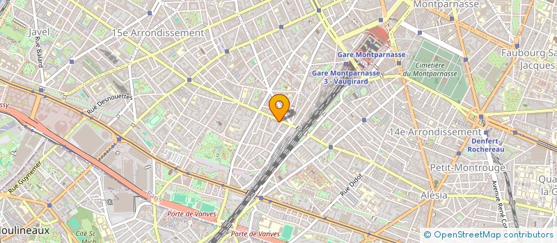 localisation de l'entreprise MONSIEUR FREDERIC POEY  PARIS