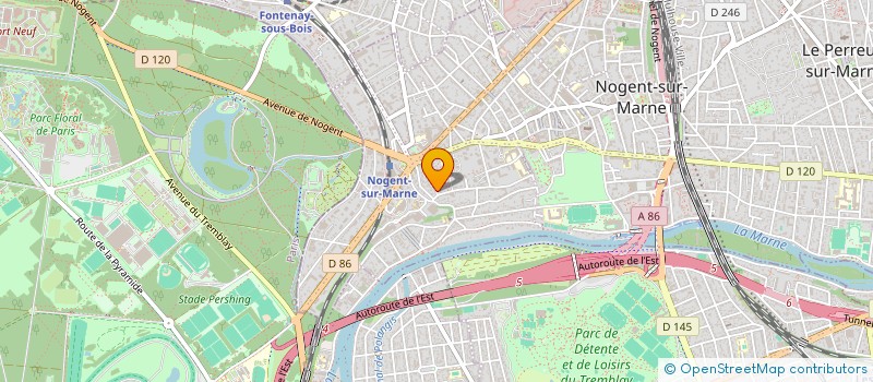 localisation de l'entreprise MONSIEUR FREDERIC POINT  VINCENNES
