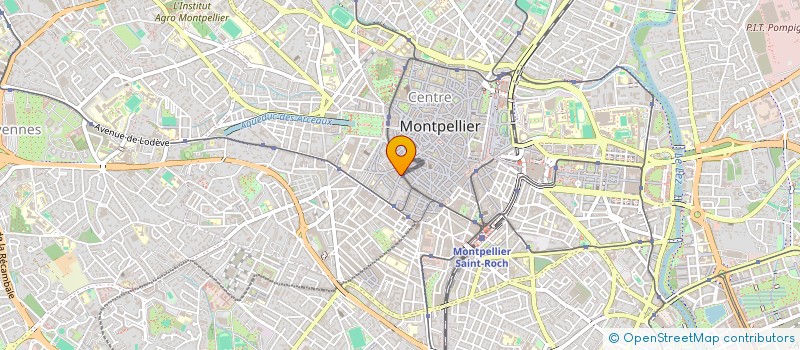 localisation de l'entreprise MONSIEUR FREDERIC POIREL à MONTPELLIER