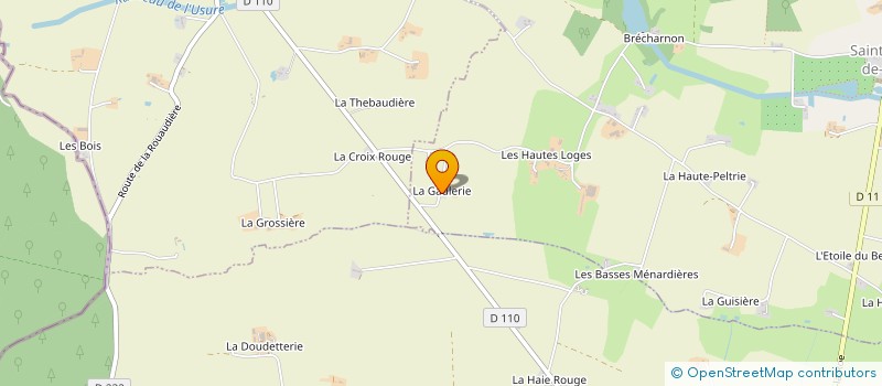 localisation de l'entreprise MONSIEUR FREDERIC POIRIER à SAINT-MICHEL-DE-LA-ROE