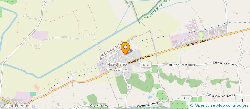 localisation de l'entreprise MONSIEUR FREDERIC POIX  MAS-BLANC-DES-ALPILLES