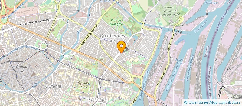 localisation de l'entreprise MONSIEUR FREDERIC POKRYWKA à STRASBOURG