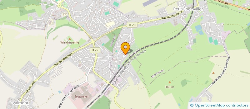 localisation de l'entreprise MONSIEUR FREDERIC PONCE  MACHEREN