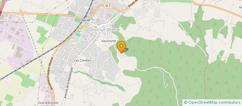 localisation de l'entreprise MONSIEUR FREDERIC PONCE  LORIOL-SUR-DROME