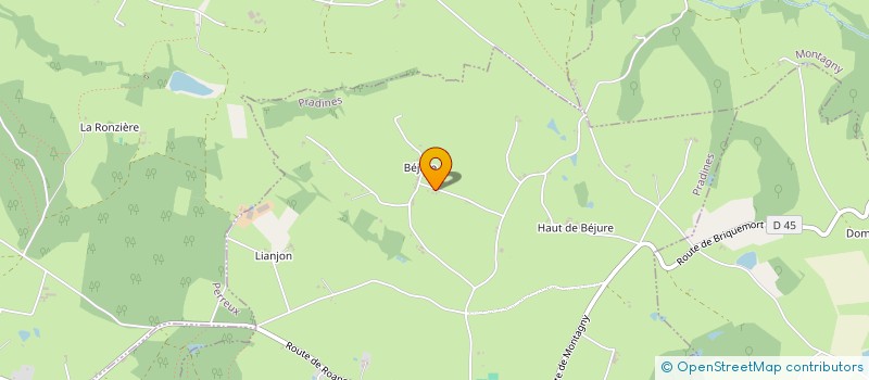 localisation de l'entreprise MONSIEUR FREDERIC PONTILLE  PRADINES