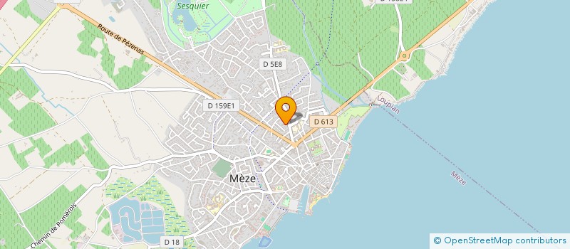 localisation de l'entreprise MONSIEUR FREDERIC POPULORUM à MEZE