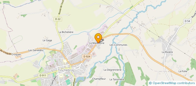 localisation de l'entreprise MONSIEUR FREDERIC PORQUET à TINCHEBRAY-BOCAGE