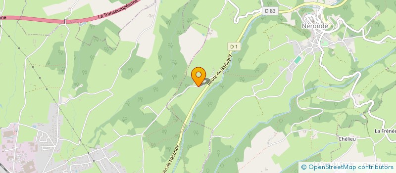 localisation de l'entreprise MONSIEUR FREDERIC PORTAY  NERONDE