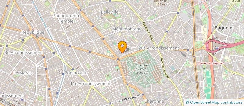 localisation de l'entreprise MONSIEUR FREDERIC PORTUT  PARIS