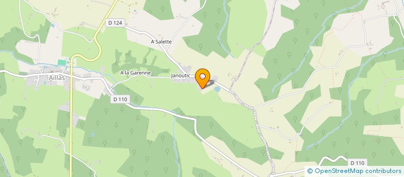 localisation de l'entreprise MONSIEUR FREDERIC POSADAS à AILLAS