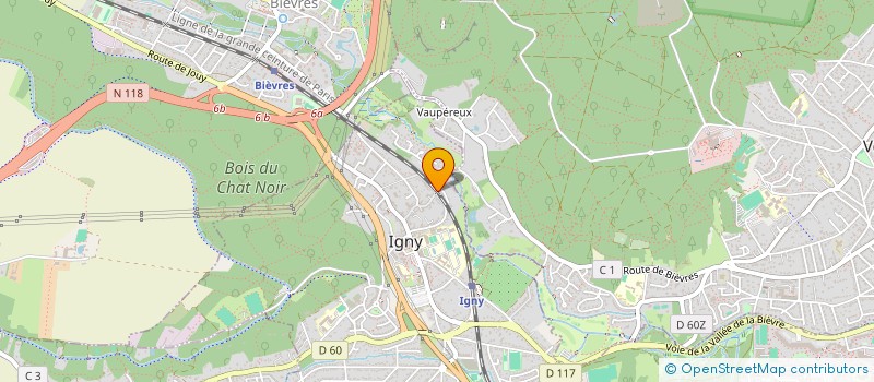 localisation de l'entreprise MONSIEUR FREDERIC POSTY  IGNY