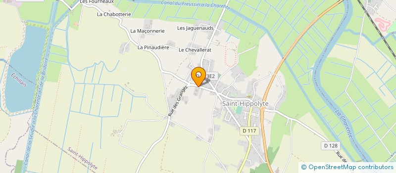 localisation de l'entreprise MONSIEUR FREDERIC POTHIER  SAINT-HIPPOLYTE
