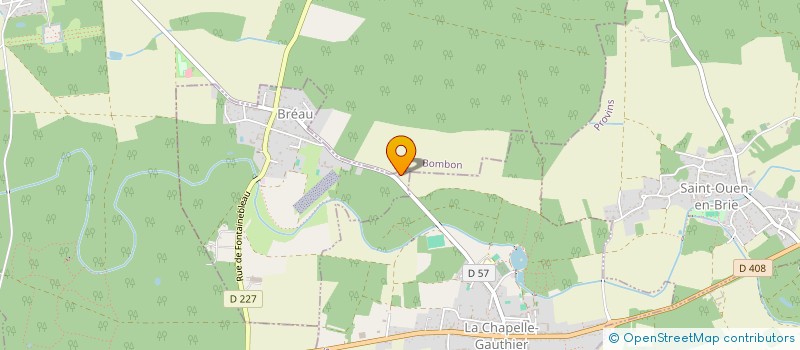 localisation de l'entreprise MONSIEUR FREDERIC POTIER  BREAU