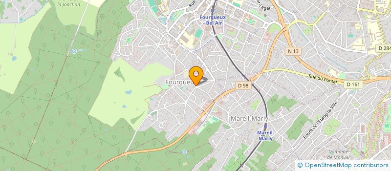 localisation de l'entreprise MONSIEUR FREDERIC POTOT  SAINT-GERMAIN-EN-LAYE