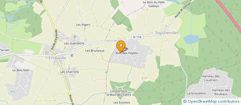 localisation de l'entreprise MONSIEUR FREDERIC POUCHTAJEVITCH à FOUCHEROLLES
