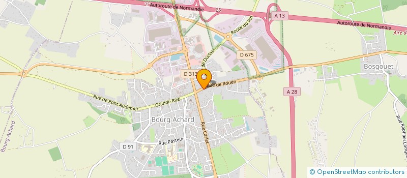 localisation de l'entreprise MONSIEUR FREDERIC POYER  BOURG-ACHARD