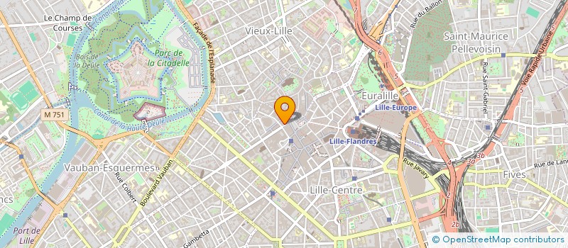 localisation de l'entreprise MONSIEUR FREDERIC PRADELLES  LILLE