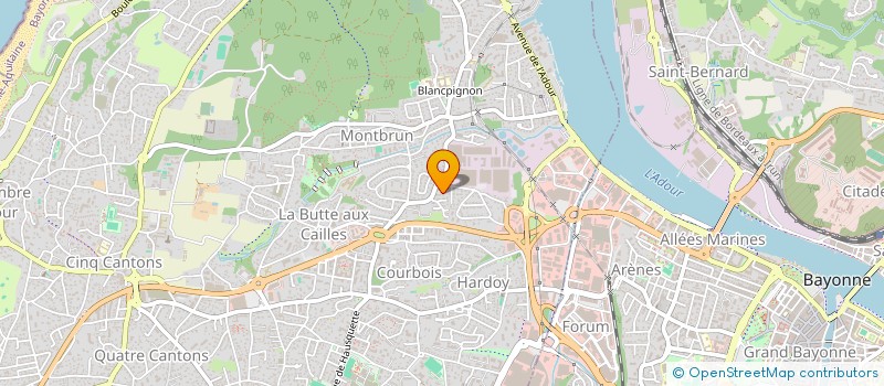 localisation de l'entreprise MONSIEUR FREDERIC PRAT à ANGLET