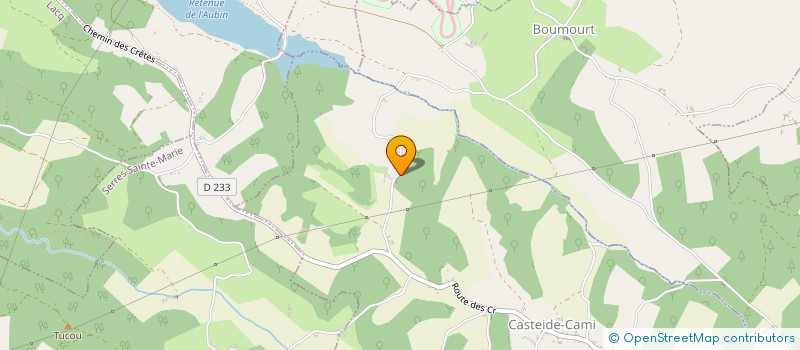 localisation de l'entreprise MONSIEUR FREDERIC PRAT  CASTEIDE-CAMI