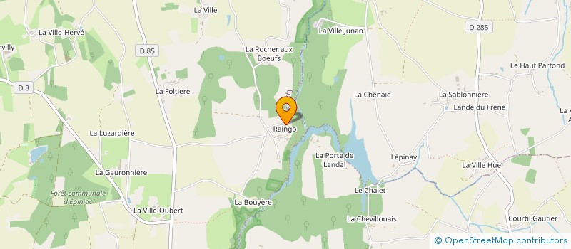 localisation de l'entreprise MONSIEUR FREDERIC PRESSENDA  EPINIAC