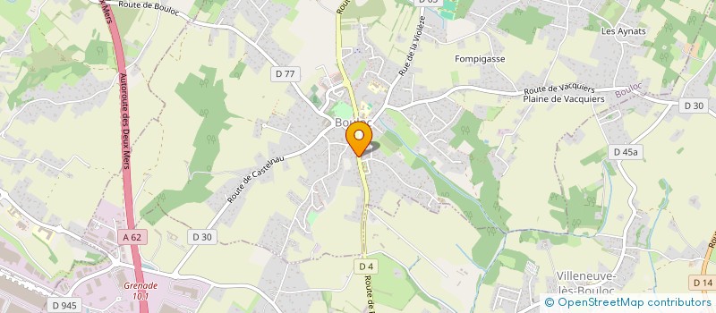 localisation de l'entreprise MONSIEUR FREDERIC PREVOST  BOULOC