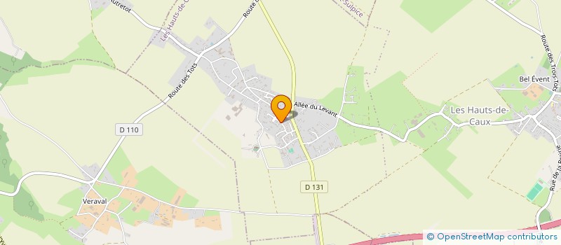 localisation de l'entreprise MONSIEUR FREDERIC PREVOST  LES HAUTS-DE-CAUX