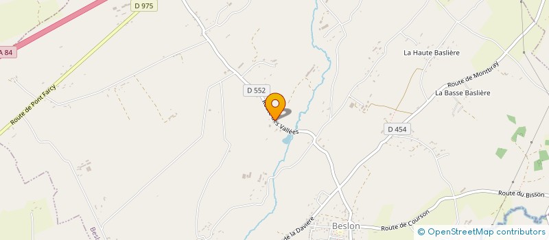 localisation de l'entreprise MONSIEUR FREDERIC PRIOUX  BESLON