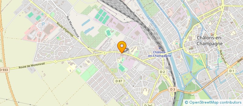 localisation de l'entreprise MONSIEUR FREDERIC PRIVE à CHALONS-EN-CHAMPAGNE