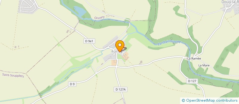 localisation de l'entreprise MONSIEUR FREDERIC PROFFIT  FORFRY