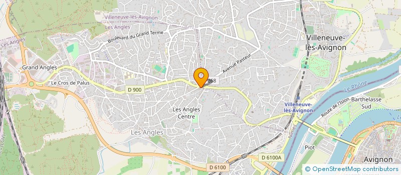 localisation de l'entreprise MONSIEUR FREDERIC PROST à VILLENEUVE-LES-AVIGNON