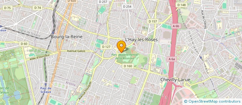 localisation de l'entreprise MONSIEUR FREDERIC PROUST à L'HAY-LES-ROSES
