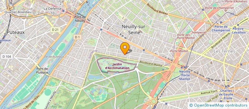 localisation de l'entreprise MONSIEUR FREDERIC PRUNIER à NEUILLY-SUR-SEINE