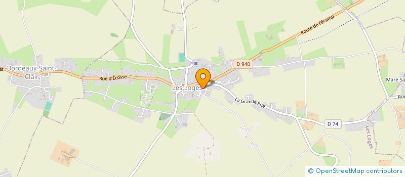 localisation de l'entreprise MONSIEUR FREDERIC PSALMON  LES LOGES