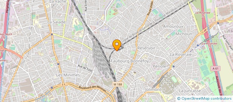 localisation de l'entreprise MONSIEUR FREDERIC PUIG à TOULOUSE