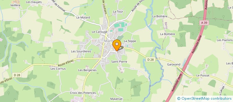 localisation de l'entreprise MONSIEUR FREDERIC PUJOL  MARBOZ