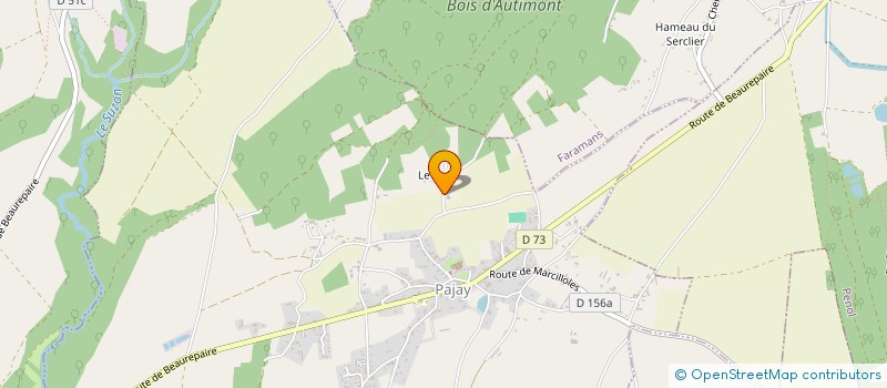 localisation de l'entreprise MONSIEUR FREDERIC PUPAT  PAJAY