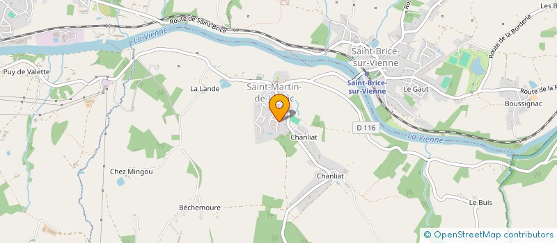 localisation de l'entreprise MONSIEUR FREDERIC PUYGRENIER  CHAILLAC-SUR-VIENNE