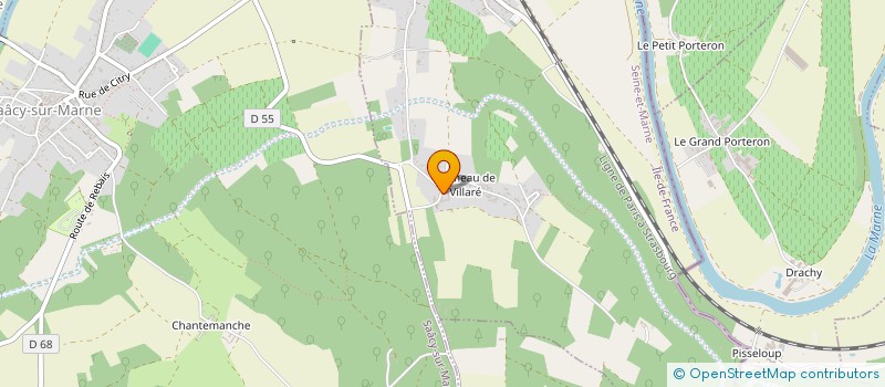 localisation de l'entreprise MONSIEUR FREDERIC QUARTIER  CITRY