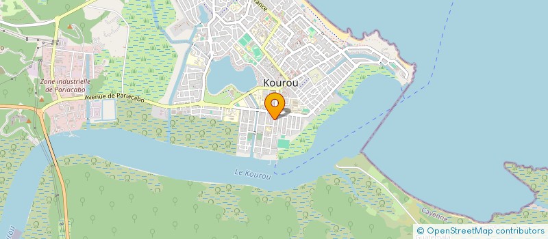 localisation de l'entreprise MONSIEUR FREDERIC QUEHEN à KOUROU