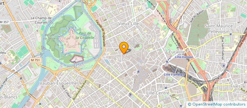 localisation de l'entreprise MONSIEUR FREDERIC QUENTIN à LILLE