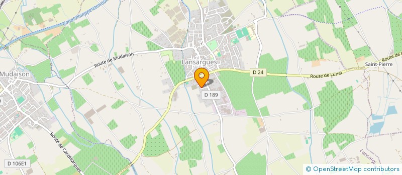 localisation de l'entreprise MONSIEUR FREDERIC QUERMEL à LANSARGUES