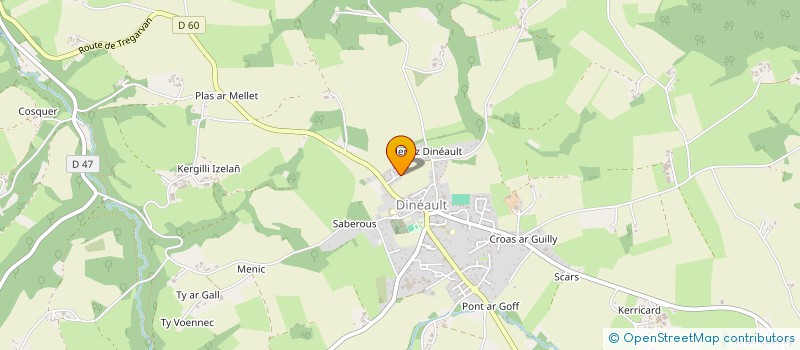 localisation de l'entreprise MONSIEUR FREDERIC QUIKO  CAUDAN