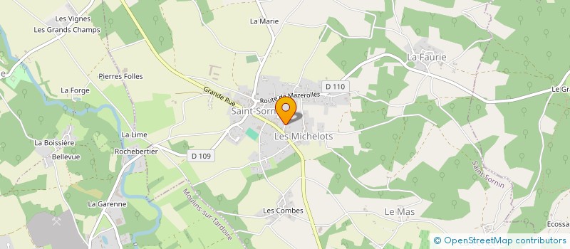 localisation de l'entreprise MONSIEUR FREDERIC QUINTIN à SAINT-SORNIN