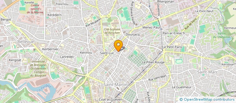 localisation de l'entreprise MONSIEUR FREDERIC QUINTIN à BREST