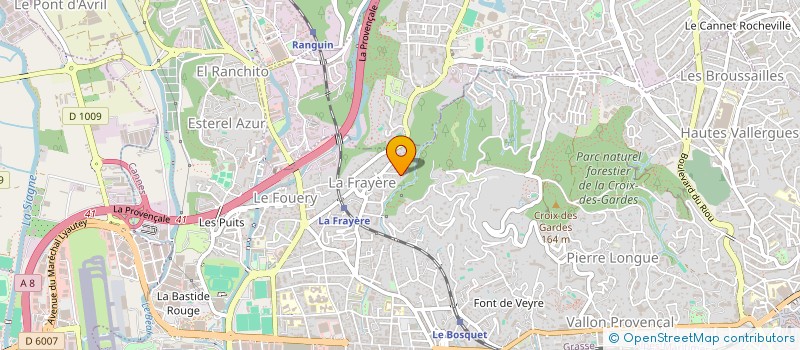 localisation de l'entreprise MONSIEUR FREDERIC RACZKA  CANNES