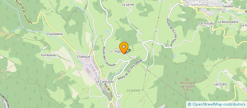 localisation de l'entreprise MONSIEUR FREDERIC RAFFIER  TARARE